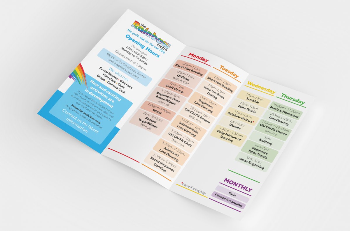 December 2025 - Rainbow Centre Activities